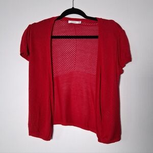 Ricki's cardigan Short sleeve Red Size M